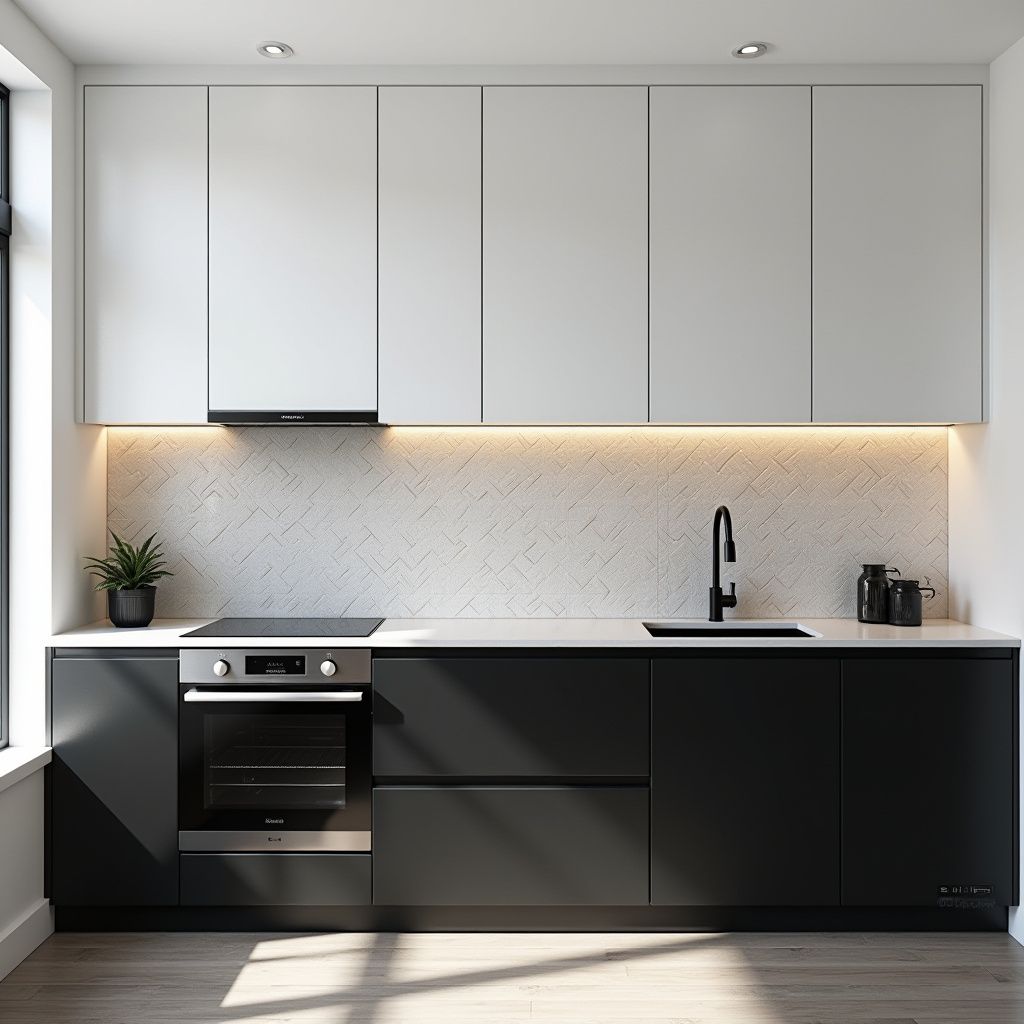 mẫu bếp khung inox