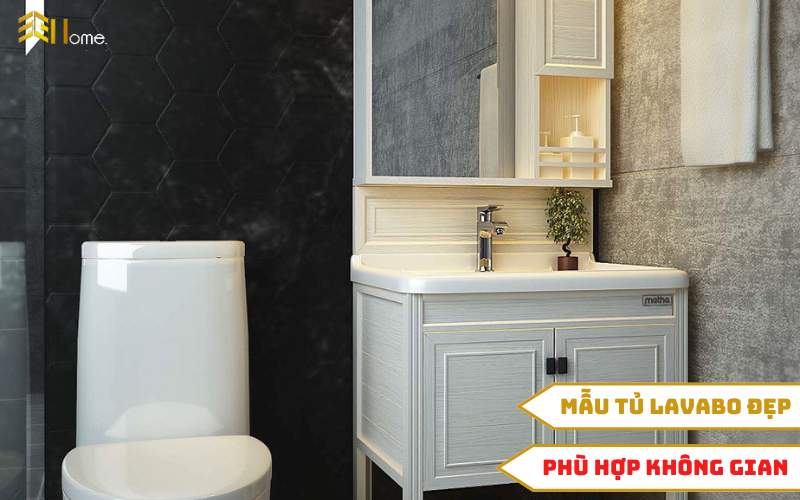 Mẫu tủ chậu lavabo đẹp, nâng cấp phòng tắm sang chảnh cho mọi gia đình