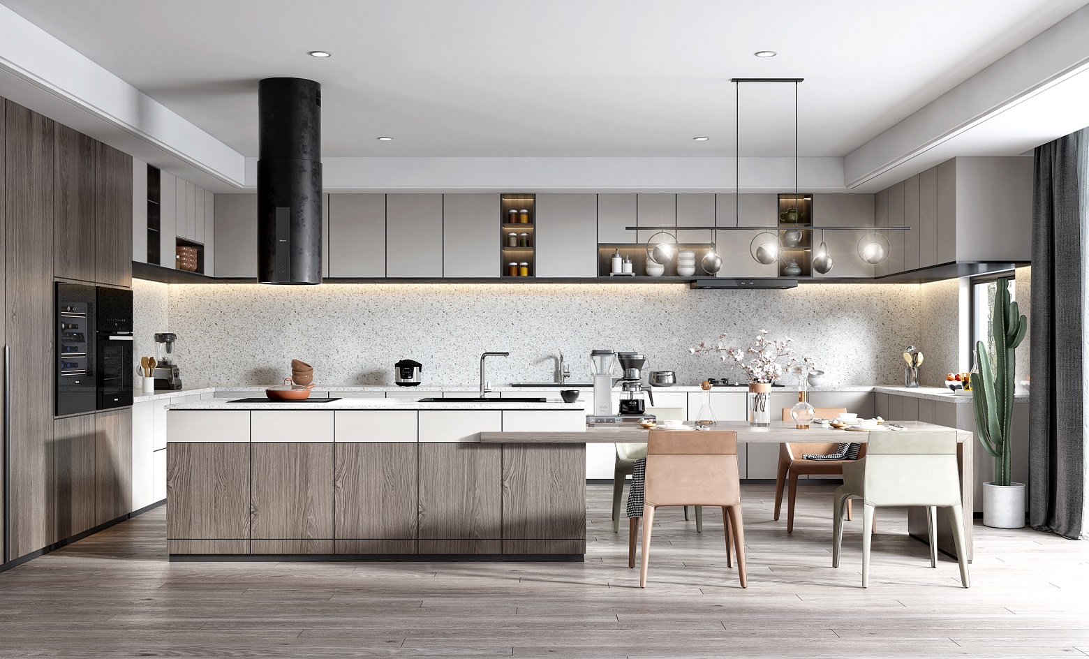 tủ bếp gỗ mdf Lâm Đồng