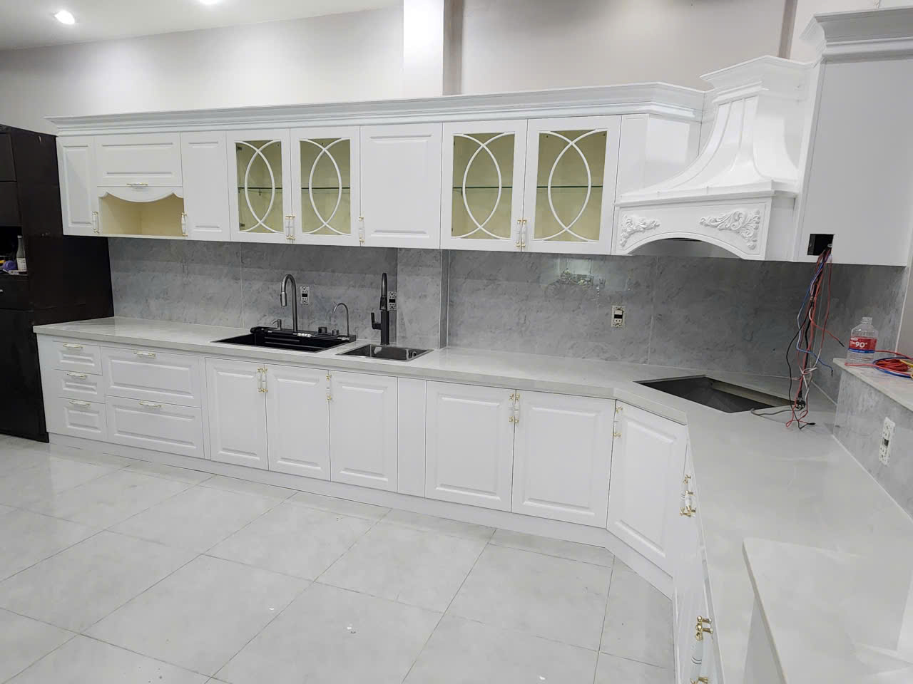 Tủ nhựa pvc đặc picomat nhà anh Khoa